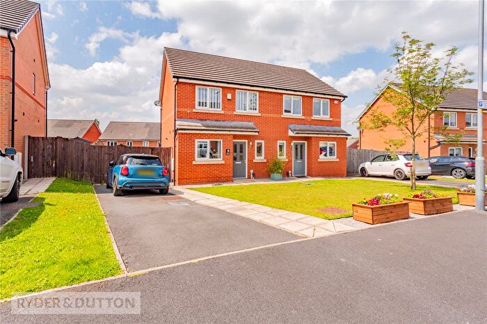 2 Bedroom Semi-Detached House For Sale In Brandlehow Drive, Middleton, Manchester, M24