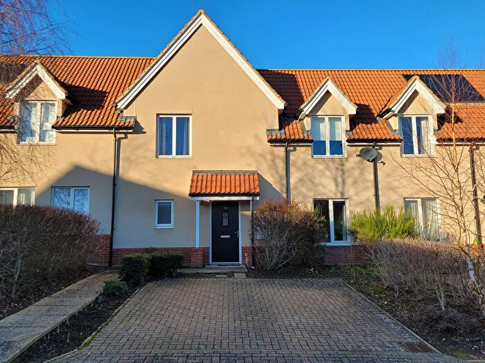 2 Bedroom Terraced House For Sale In Aragon Court, Sudbury, CO10