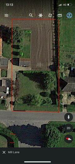 Land For Sale In Mill Lane, Butterwick, PE22