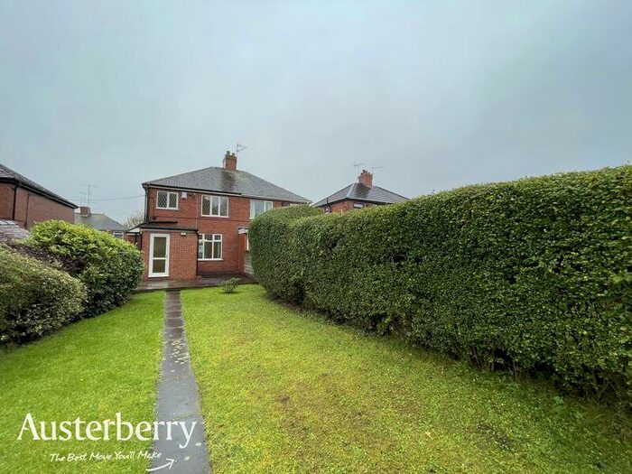 2 Bedroom Semi-Detached House For Sale In Crossway Road, Sneyd Green, Stoke-On-Trent, Staffordshire, ST6