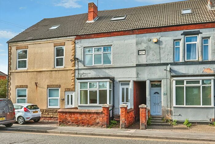 3 Bedroom Terraced House For Sale In Portland Road, Hucknall, Nottingham, Nottinghamshire, NG15