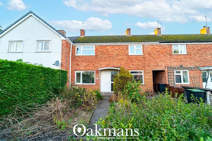 3 Bedroom Terraced House For Sale In Whitford Close, Bromsgrove, Worcestershire, B61