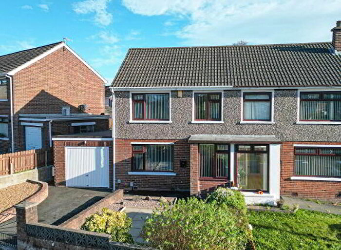 3 Bedroom Semi-Detached House For Sale In Church Crescent, Newtownabbey, BT36