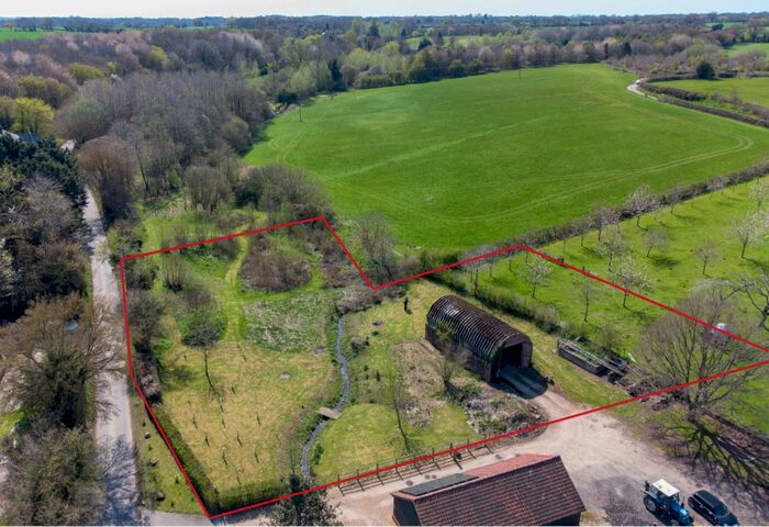 Plot For Sale In Land Behind Cherry Orchard Farm, Lower Layham, IP7