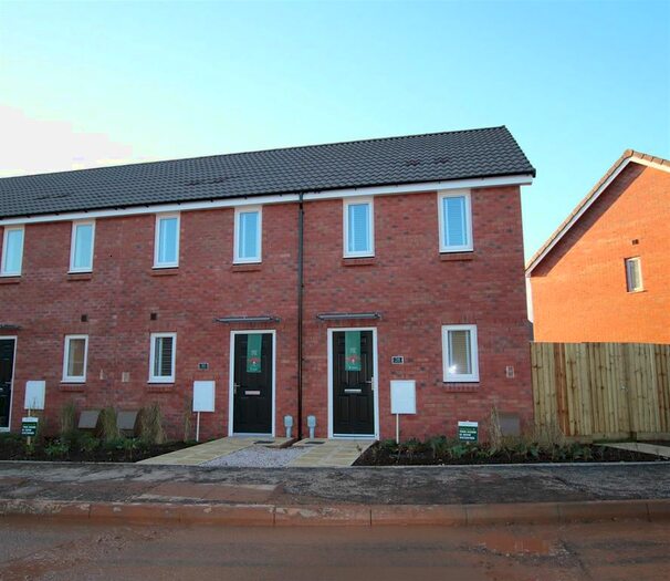 2 Bedroom End Of Terrace House To Rent In Orchard Way, Cranbrook, Exeter EX5