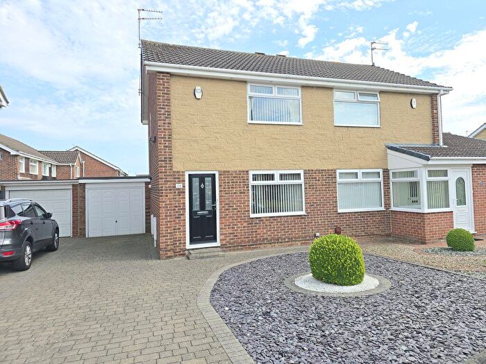 2 Bedroom Semi-Detached House For Sale In Augustus Drive, The Chesters, Bedlington, NE22