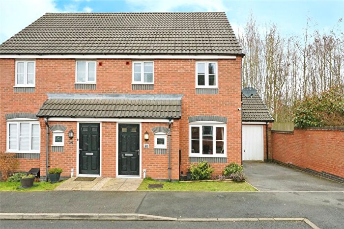 3 Bedroom Semi-Detached House For Sale In Howden Close, Coalville, Leicestershire, LE67