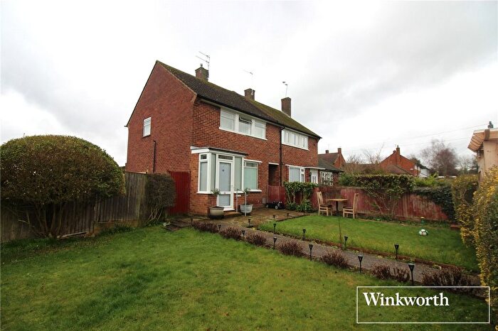 2 Bedroom Semi Detached House For Sale In Morpeth Avenue, Borehamwood, Hertfordshire, WD6