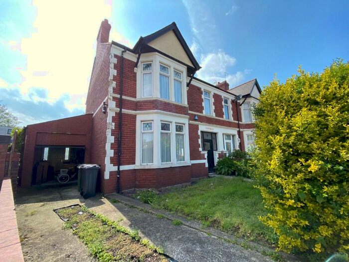 3 Bedroom Semi-Detached House To Rent In Axminster Road, Cardiff, CF23