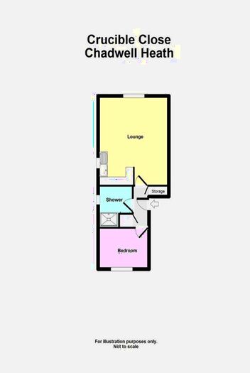 1 Bedroom Flat To Rent In Crucible Close, Chadwell Heath, Romford, RM6