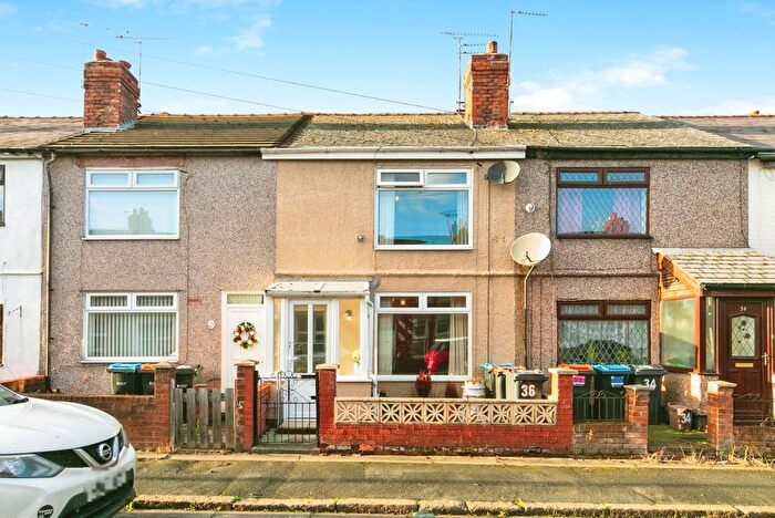 2 Bedroom Terraced House For Sale In Woodfield Road, Ellesmere Port, Cheshire, CH65