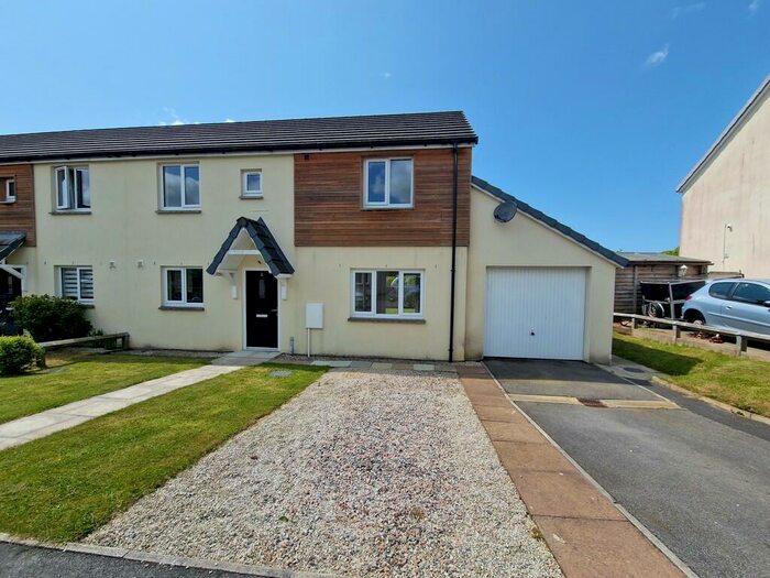 3 Bedroom Semi-Detached House To Rent In Lower Sladesmoor Crescent, St. Giles-on-the-heath, PL15