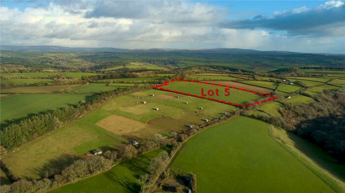Land For Sale In Lot Woolacombe Farm, Bere Alston, Yelverton, Devon, PL20