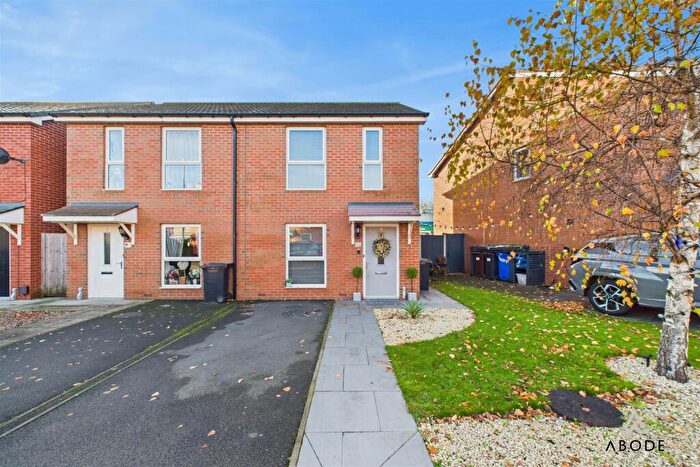 2 Bedroom Semi Detached House For Sale In Abbots Fold Court, Burton-On-Trent, DE14