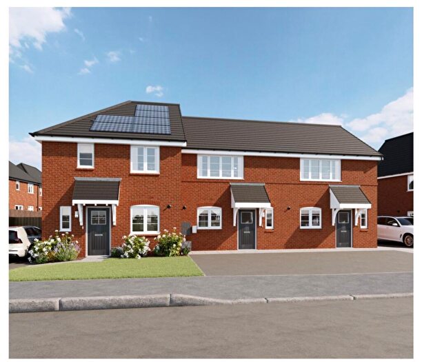2 Bedroom Terraced House To Rent In Larches Avenue, Tatenhill, DE13