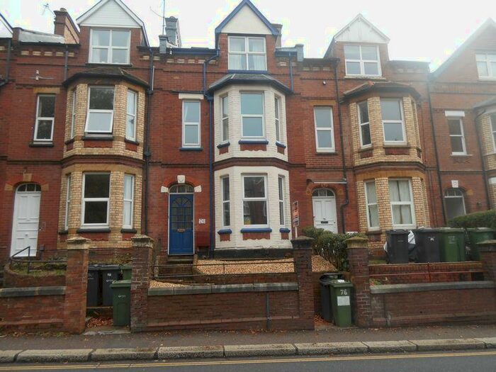 6 Bedroom Terraced House To Rent In Old Tiverton Road, Exeter, EX4