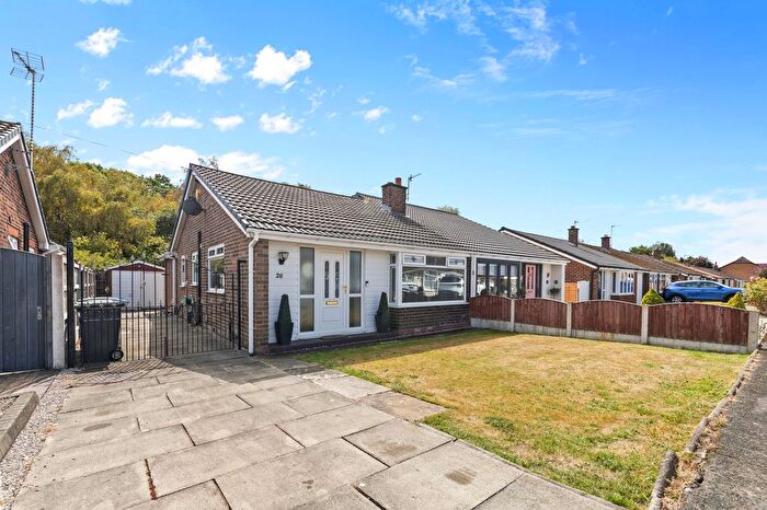 2 Bedroom Semi Detached Bungalow For Sale In Winfrith Road, Fearnhead, WA2