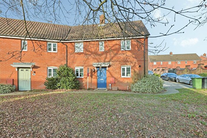 2 Bedroom End Terrace House For Sale In Oriole Drive, Cringleford, Norwich, NR4