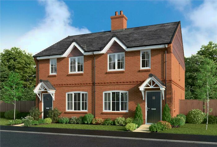 2 Bedroom Semi-Detached House For Sale In Station Road, Oakley, Basingstoke, RG23