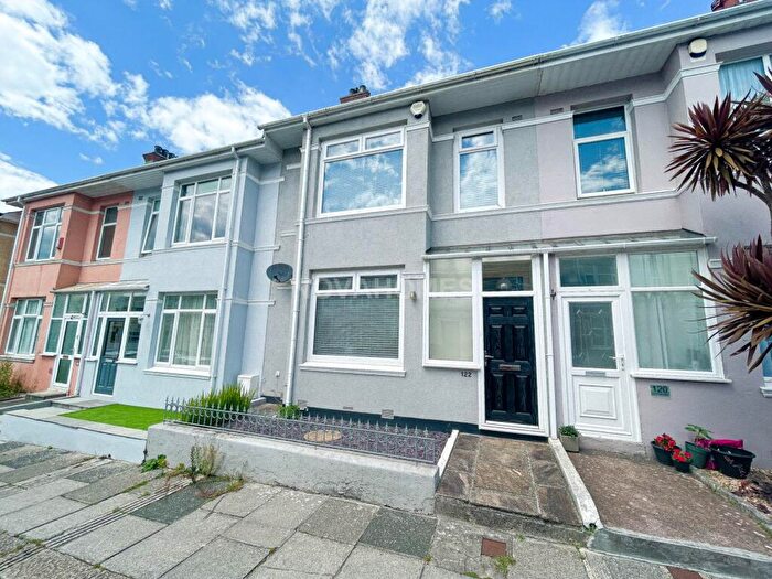 3 Bedroom Terraced House To Rent In Glendower Road, Peverell, PL3