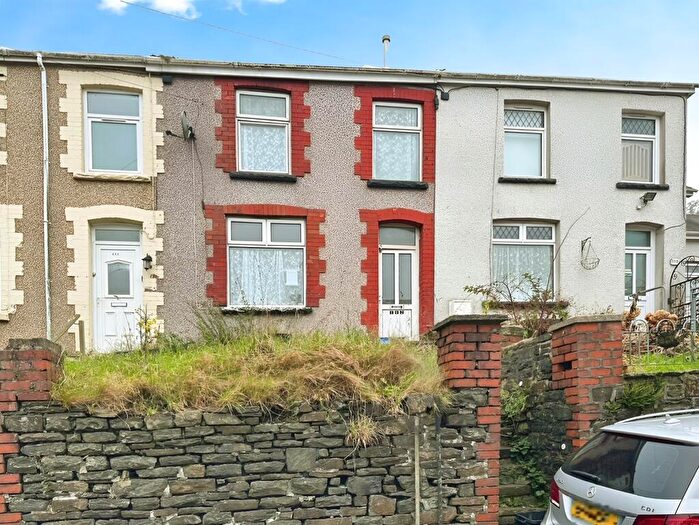 2 Bedroom Terraced House For Sale In Bryntaf, Aberfan, Merthyr Tydfil, CF48