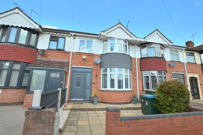 3 Bedroom Terraced House To Rent In Foxford Crescent, Aldermans Green, Coventry, CV2