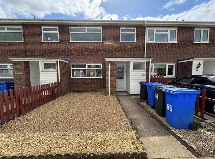 3 Bedroom Terraced House To Rent In St. Leodegars Close, Wyberton, Boston, PE21