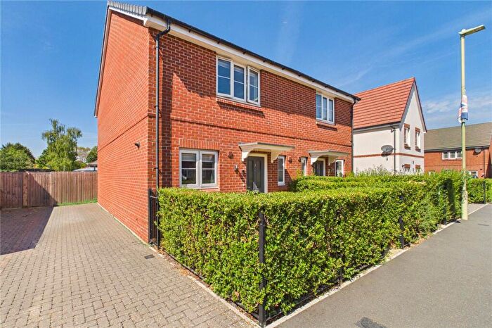 3 Bedroom Semi-Detached House For Sale In Benham Place, Tadley, Hampshire, RG26