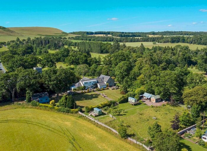 4 Bedroom Detached House For Sale In The School House, Minto, Roxburghshire, TD9