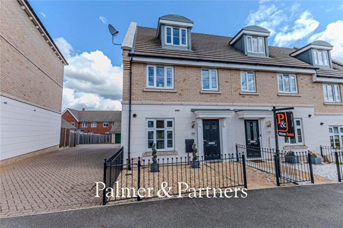 3 Bedroom End Of Terrace House For Sale In Brooke Way, Stowmarket, Suffolk, IP14