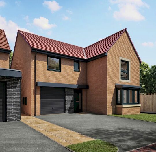 4 Bedroom Detached House For Sale In "The Grainger" At West Dyke Road, Kirkleatham, Redcar, TS10