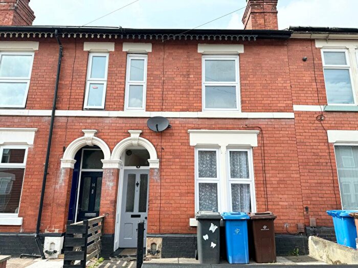 2 Bedroom Terraced House To Rent In Harcourt Street, Derby, DE1