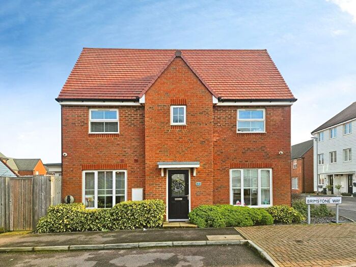 3 Bedroom Semi Detached House For Sale In Brimstone Way, Hythe, Kent, CT21