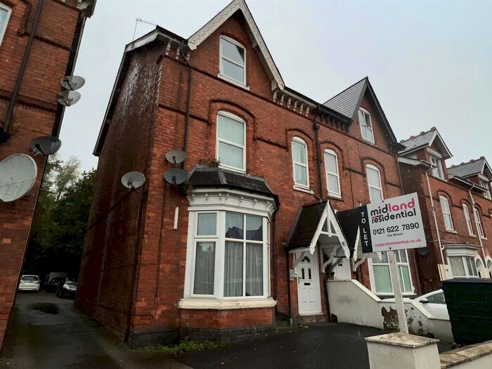 Studio To Rent In Gillott Road, Edgbaston, Birmingham, B16