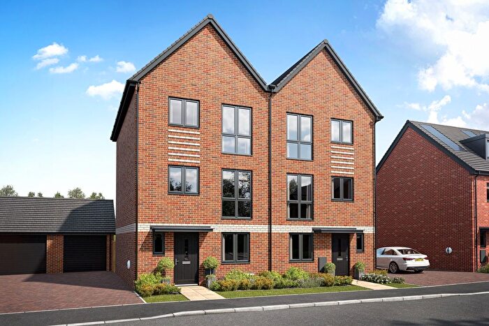 3 Bedroom Semi-Detached House For Sale In "The Finchbury - Plot " At Arborfield Heights, Arborfield Green District Centre, Arborfield Green, RG2