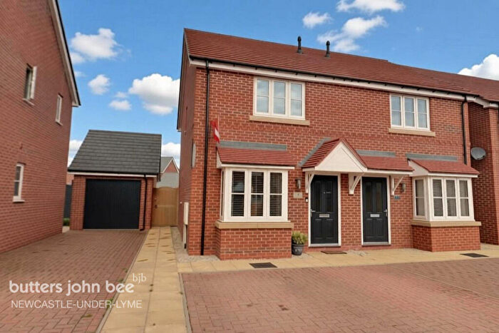 2 Bedroom Semi-Detached House For Sale In Skylark Row, Newcastle, ST5