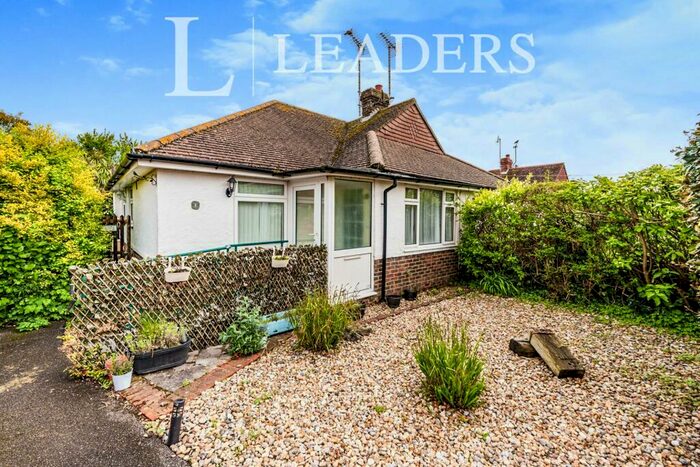 2 Bedroom Bungalow To Rent In Chaucer Avenue, Rustington, BN16