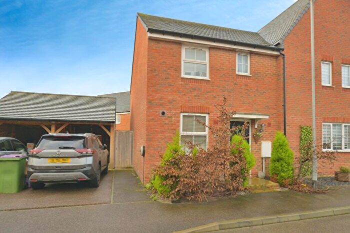 3 Bedroom Semi-Detached House For Sale In Brimstone Way, Hythe, Kent, CT21