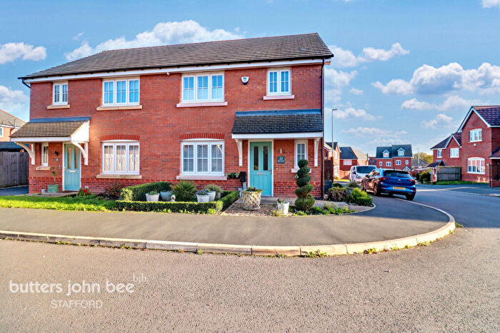 3 Bedroom Semi Detached House For Sale In Bott Lane, Stone, ST15