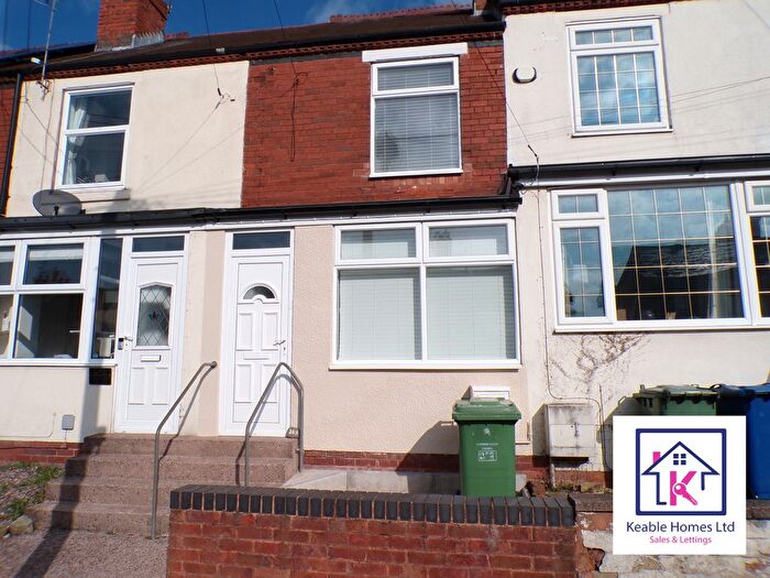 2 Bedroom Terraced House To Rent In Cemetery Road, Cannock, Staffordshire, WS11