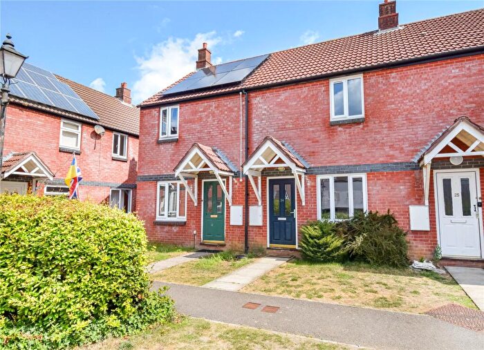 2 Bedroom Terraced House For Sale In Rochelle Court, Market Lavington, Devizes, Wiltshire, SN10