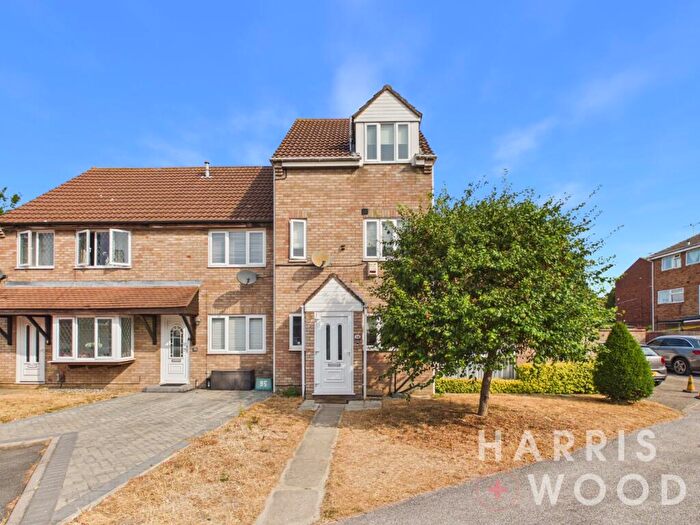 3 Bedroom Town House For Sale In Tollgate Drive, Stanway, Colchester, Essex, CO3