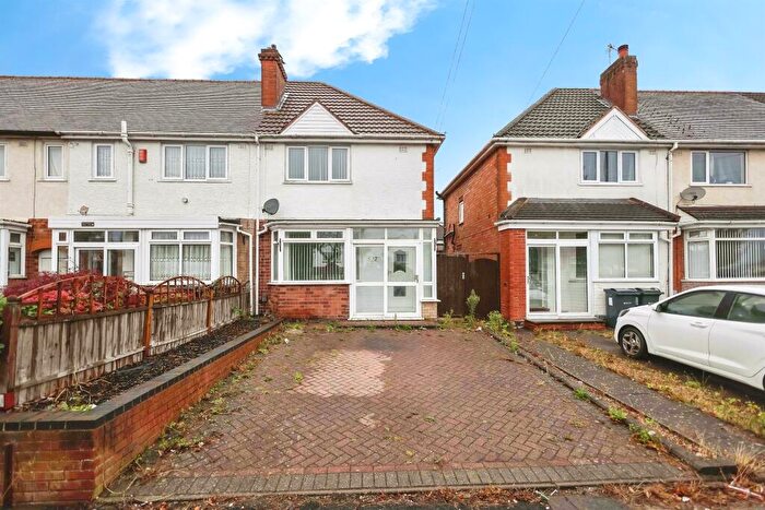 2 Bedroom End Of Terrace House For Sale In Barrows Lane, Birmingham, B26