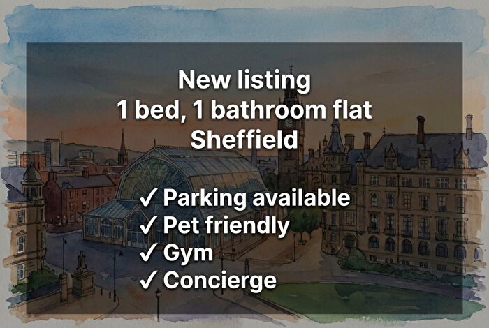 1 Bedroom Flat To Rent In Milton Street, Sheffield, S3