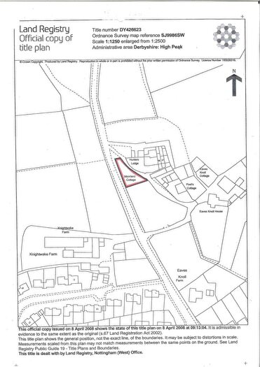 Land For Sale In Eaves Knoll Road, New Mills, SK22