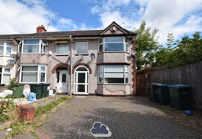 3 Bedroom End Of Terrace House To Rent In Glencoe Road, Coventry, CV3