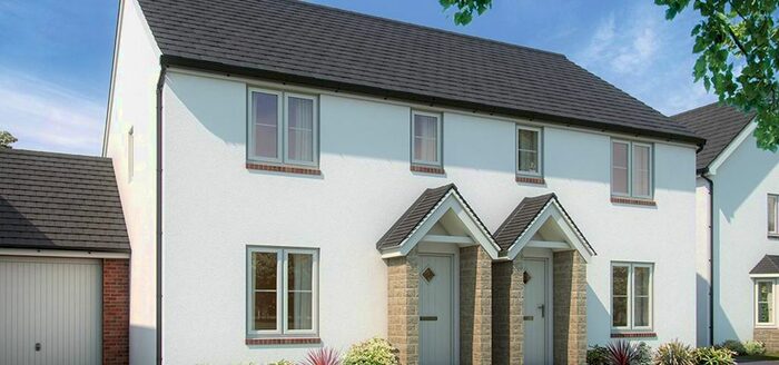 3 Bedroom Terraced House For Sale In "Hazel" At Staple Tor Road, Tavistock, PL19