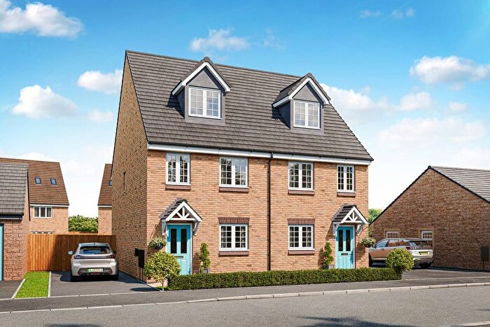 3 Bedroom Semi-Detached House For Sale In "The Alton G - Plot " At Brett Close, Clitheroe, BB7