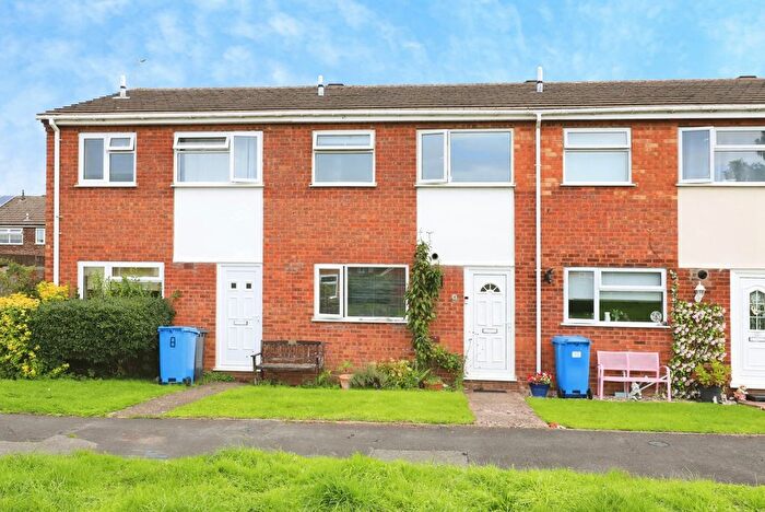 2 Bedroom Terraced House For Sale In Cosford Court, Perton Wolverhampton, Staffordshire, WV6