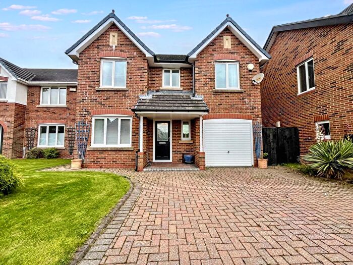4 Bedroom Detached House For Sale In Burghley Gardens, Pegswood, Morpeth, NE61